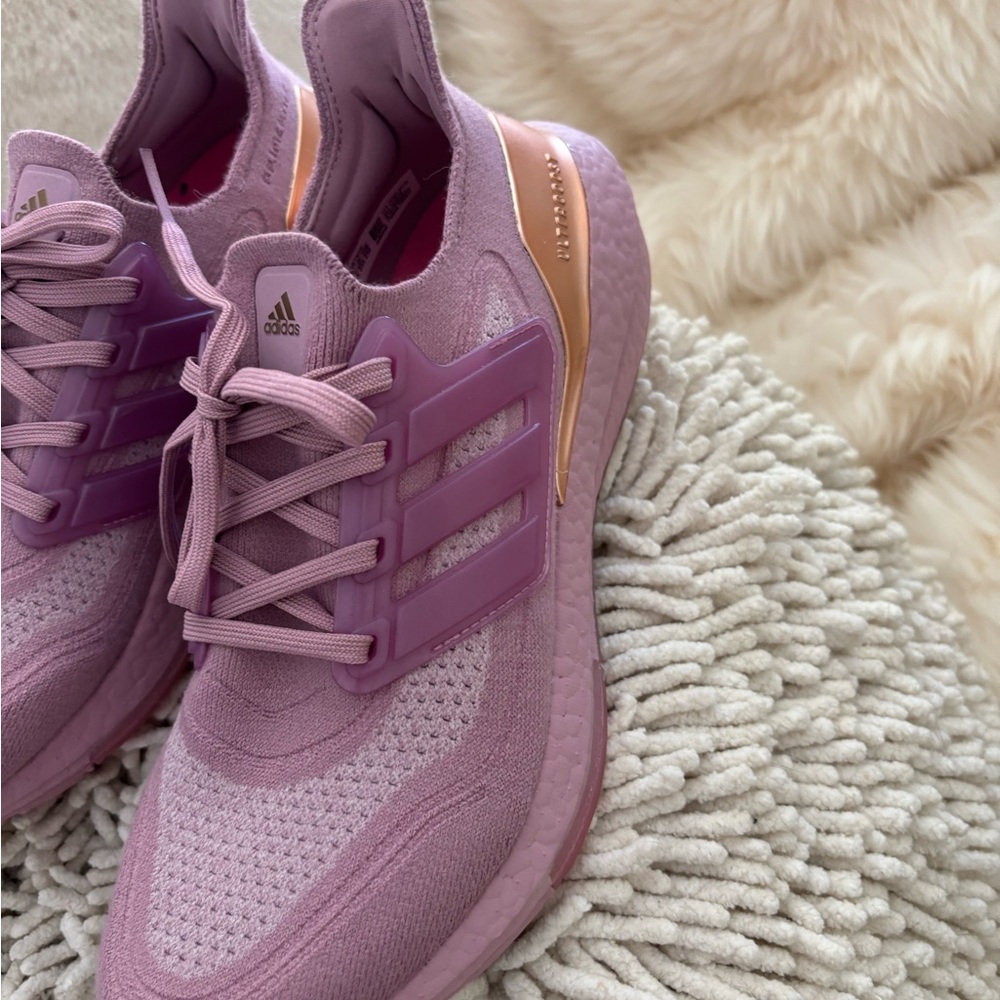 Adidas Mauve Athletic Shoes - Picture 4 of 4